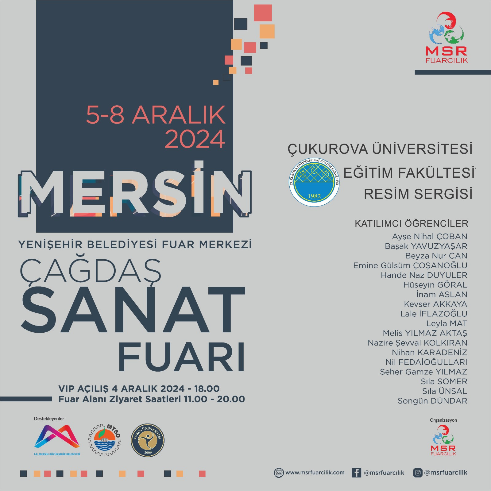 Çağdaş Sanat Fuarı (5-8 Aralık)